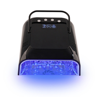 Lampe de séchage pour ongles rechargeable, nouvelle génération, 108W, 42 ampoules, ventilateur de refroidissement intégré, idéale pour le gel de construction pour éviter la surchauffe