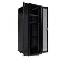 Armoire réseau 42u 42u Armoire réseau haute capacité de qualité entreprise avec ventilateurs de refroidissement et système de gestion des câbles