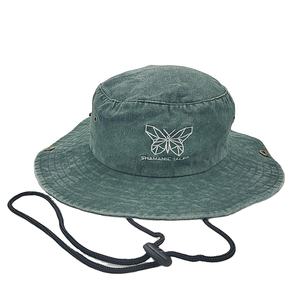 Chapeau de pêcheur en coton lavé durable, logo personnalisable, matériaux de haute qualité, utilisation à long terme, toutes saisons, décontracté, pêche/cyclisme - Product Image 1