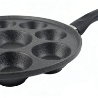 Gril et Plaque de Cuisson Double Face avec Plaque à Gaufres pour le Petit-Déjeuner Domestique – Ustensile de Cuisson Durable