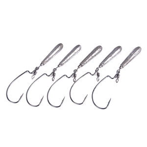 3.5g/5g/7g/10g esche per la pesca al piombo con gancio Jig 5 pz/borsa - Product Image 6