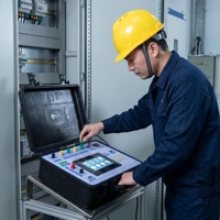 LANGXIN HCCT-H High Accuracy 1% Current Transformer Field Tester Portable CT Performance Tester Substation Power Grid 1 Year