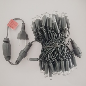 Chất lượng cao IP65 EU thị trường tùy biến 10m ngoài trời cao su không thấm nước cáp dẫn chuỗi ánh sáng đèn giáng sinh 220V OEM - Product Image 2