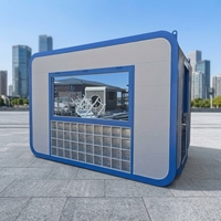 Hôtel modulaire portable écologique de luxe, espace de vie mobile pour les vacances, cabine Apple