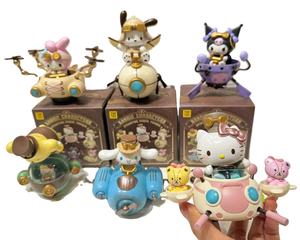 All'ingrosso originale San Iro famiglia Steampunk serie PVC Blind Box Mymelody <span class=keywords><strong>Anime</strong></span> modello 1/12 scala 6 pz/set 10cm - Product Image 2