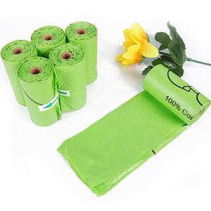 Sacs à déjections canines biodégradables écologiques personnalisés en plastique de haute qualité, très demandés - Product Image 2