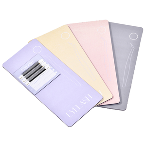 Accessoire essentiel pour les techniciennes en extensions de cils - Tuiles carrées en métal durables, réutilisables, surface plane, imperméables, longue durée - Product Image 1