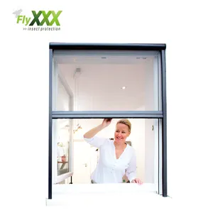 Custom Roller Insect Mosquito Net Window Zanzariere Slide up and down Insect Mosquito Security Net Retractable Screen Window