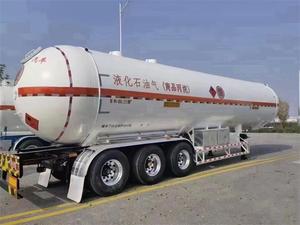 60.72m3 Lpg depolu yarı römork sıvı pişirme gazı Lpg tankeri kamyon - Product Image 2