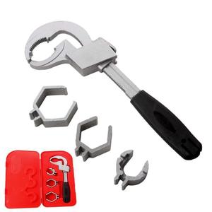 Universal Adjustable Bathroom Wrench Multipurpose <b>Spanner</b> Home Plumbing Bathroom Repair Hand Installation <b>Tool</b> - Product Image 1