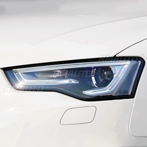 สำหรับ Audi A5 ปี 2011-2016 โคมไฟซ้ายขวา ไฟเดย์ไลท์ LED ฝาครอบเลนส์ไฟหน้า LED - Product Image 4