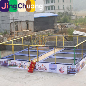 <span class=keywords><strong>Trampoline</strong></span> Commercial pour Enfants et Adultes, Utilisation Intérieure et Extérieure, Fitness, Maternelle, avec Filet de Sécurité, Grand <span class=keywords><strong>Trampoline</strong></span> - Product Image 4