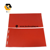 Großhandel Bienenwachs Foundation Press Mold Imkerei Silikon Flexible Bienenstock Wachs Comb Foundation Sheets Form Press schalung