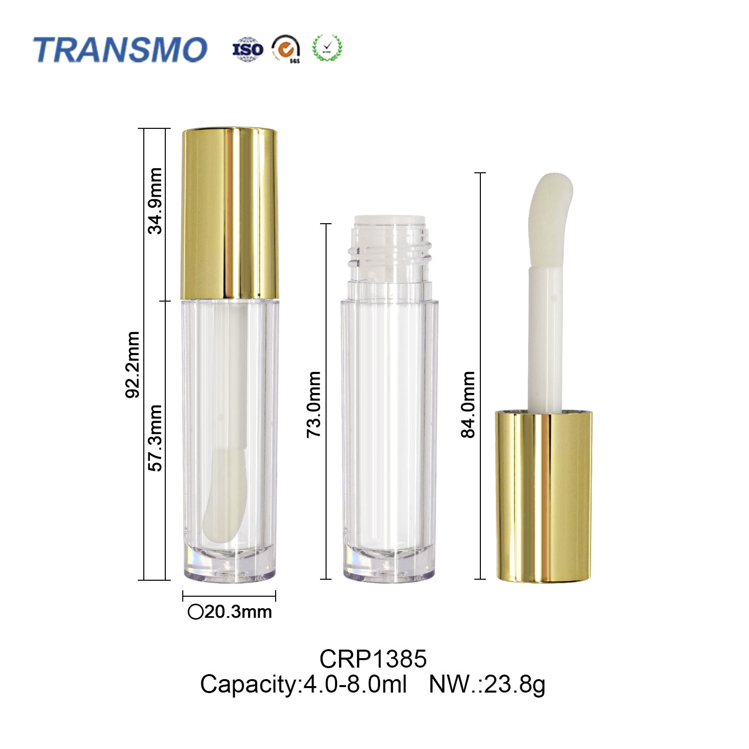 Logotipo/color estándar o personalizado