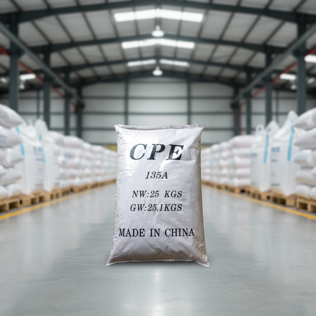 Chlorinated Polyethylene (CPE) 135A/CPE 135 PVC Impact Modifier Plastic Auxiliary Agent Powder