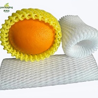 Fabrieksgroothandel voedselveilige EPE schuim fruitnetten schokbestendige beschermende gaasafdekking voor mango appel perzik groenten