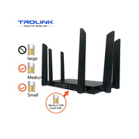 आउटडोर Wifi6 रूटर दोहरी बैंड 2.4G/5G वाईफ़ाई 6E रूटर 802.11Ax 5*6 Dbi लाभ एंटीना cat6 वाईफ़ाई घर रूटर के साथ सिम स्लॉट
