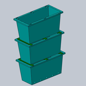 Réservoirs de transport de poissons vivants en fibre de verre frp <span class=keywords><strong>grp</strong></span> 2000x1000x300mm - Product Image 4
