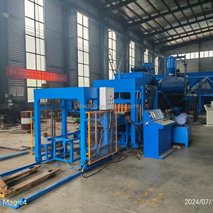 Máquina de fabricación de bloques huecos, Filipinas, Kenia, precio bajo, moldes de pavimentadora, cenizas volantes, hormigón hueco, cemento, arena, ladrillo - Product Image 3