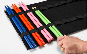 Exhibidor Portátil para 12 Pares <span class=keywords><strong>de</strong></span> <span class=keywords><strong>Baquetas</strong></span>, Soporte Plegable <span class=keywords><strong>de</strong></span> Fieltro para <span class=keywords><strong>Baquetas</strong></span> - Product Image 6