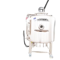 Cuve de Fermentation Industrielle en Acier Inoxydable pour Ligne de Production et Système de Remplissage de Boissons (Café, Thé)