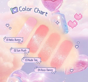 TAM BEAUTY JELLY MILKY CHEEK BLUSH 04 ROSY DANCE Fard à joues rose tonifiant K-Beauty Texture crème gelée hydratante pour un éclat rosé - Product Image 4