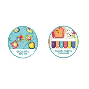 Bao Han Early Childhood Educational 6-in-1 Magic Cube &amp; Hand Drum Toy Battery Powered Plastic for <strong>Smart</strong> Baby <strong>Games</strong> - Product Image 2