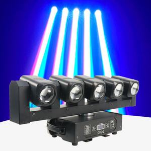 Personalización de 5 Luces Móviles LED de 380w con DMX, Luz de Cabeza Móvil con Haz de Luz - Product Image 1