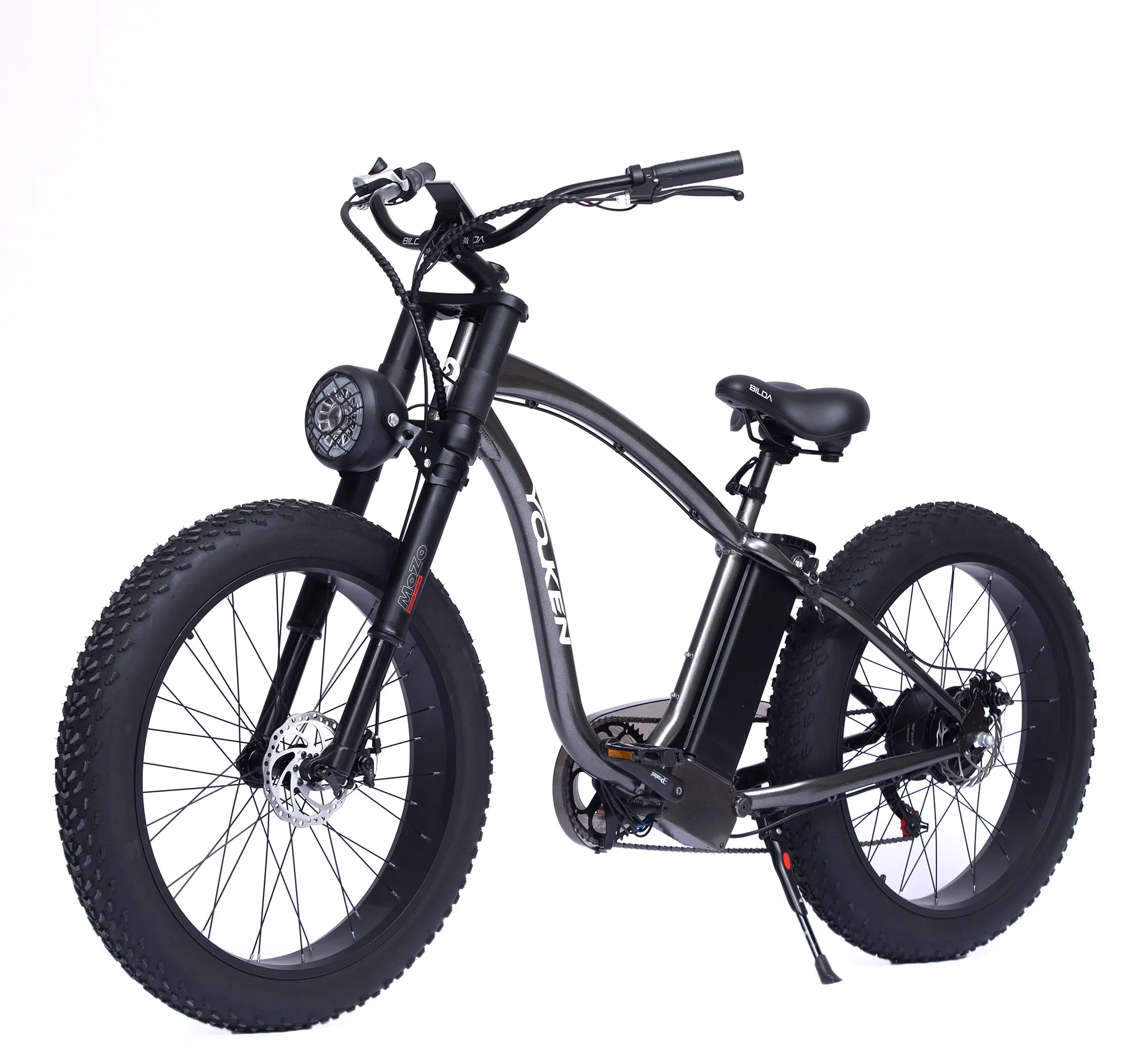 2022 Hot Koop 26 Inch Fat Tire Beach Cruiser Motor Bike Gemotoriseerde Elektrische Fiets Ebike Chopper