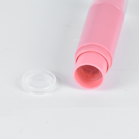 Flacon vide multifonctionnel à double compartiment en plastique pour baume à lèvres et fond de teint en stick, pour l'emballage de produits de soin personnel