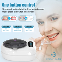 Mini nettoyeur ultrasonique UV pour appareils dentaires, aligneurs, bijoux et pinceaux de maquillage