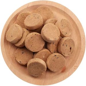 Venta al por mayor <span class=keywords><strong>de</strong></span> fábrica, golosinas para perros y gatos, deliciosa yema <span class=keywords><strong>de</strong></span> <span class=keywords><strong>huevo</strong></span> <span class=keywords><strong>de</strong></span> res seca congelada, frutas y verduras <span class=keywords><strong>de</strong></span> hueso crudo, bocadillos <span class=keywords><strong>de</strong></span> comida para mascotas OEM - Product Image 2