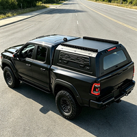 Couverture de benne de camion en aluminium de 6 pieds, coque de camping rigide, verrouillable, étanche, durable, pour camions pick-up, voyages, camping, ajustement universel