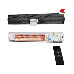 Calentador Exterior Infrarrojo Impermeable con Control Remoto e Iluminación 1200W/1500W Controlado por Aplicación - Product Image 1