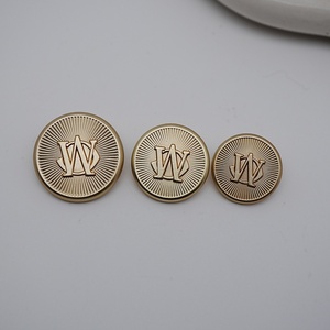 Rose Gold Kim Loại Ngắn Nút Vàng-Mạ Nổi Bảng Chữ Cái Kẽm Hợp Kim Kim Thêu Xử Lý Phù Hợp Với Bán Buôn Có Sẵn - Product Image 3