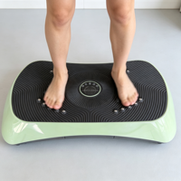 Plateforme vibrante électromagnétique, mini appareil de vibration corporelle, plaque vibrante pour le remodelage du corps, masseur vibrant