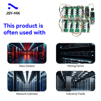 JSY-MK-811 Quadro di Distribuzione Verticale Monofase/Trifase PDU 220V AC Personalizzato con 36 Prese per Sistemi di Armadi Server Ethernet