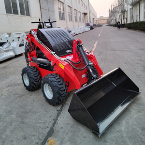 Destek özelleştirme küçük ekskavatör 360 460 480 750 kompakt küçük ön uç Mini paletli Skid nokta dönüşlü yükleyici ekleri ile - Product Image 2