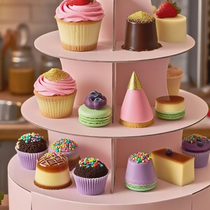 Sunshine Customized Portable <b>Transparent</b> Egg Roll Packaging <b>Box</b> Long Swiss Roll Baked Pastry Portable <b>Box</b> with Handle - Product Image 2