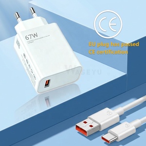Chargeur Turbo 67W à <span class=keywords><strong>Charge</strong></span> Rapide 2026 en Promotion, Adaptateur USB Type-C, Câble et Prise USB GaN pour <span class=keywords><strong>Xiaomi</strong></span> 17 - Product Image 4