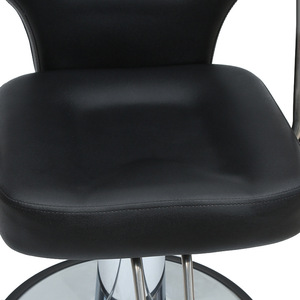 Silla de Barbero Clásica HZ8719BK Hidráulica Reclinable con Altura Ajustable para Uso Comercial - Product Image 4