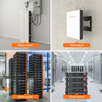 Batería de Lámina SunArk Ultra Delgada de 9cm, 5kWh/10kWh, LiFePO4, con 6000 Ciclos, Clasificación de Impermeabilidad IP65, para Almacenamiento de Energía en Exteriores y en el Hogar