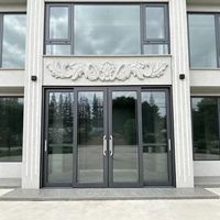 Soundproof Heavy Duty Sliding Door System Weather Resistant Terrace Balcony Patio Courtyard for Villa Projects
