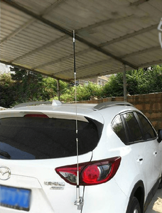 Antenne radio mobile quadribande Diamonds 29/50/144/430 MHz, antenne flexible VHF UHF pour voiture, compatible avec les radios TH-9800 FT-7800R - Product Image 6