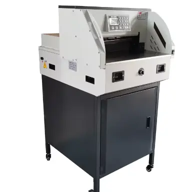 450X небольшая высокоскоростная машина для резки документов 1500 Вт автоматическая машина для резки бумаги CNC бизнес-резки бумажной промышленности