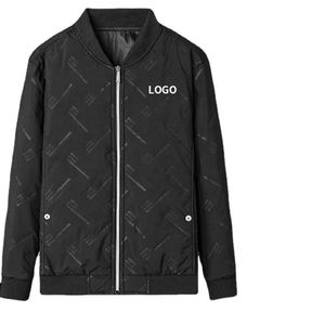 Men's Winter Warmth Stand Collar Thick <b>Padded</b> Breathable Plus Size Zipper Jackets Casual New Fashion Style - Product Image 5