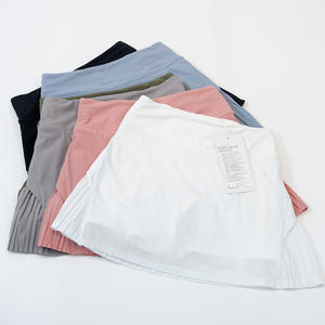 Zomer Nieuw Tennis Geplooid Sport Korte Rok Slim Fit Mid Taille Anti Glare Leeftijd Casual Plooirok - Product Image 4