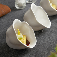 Bol à Vinaigrette en Céramique, Mini Forme Fleur, pour Apéritif, Fruits, Légumes, Dessert, Sauce Soja, Assaisonnements – Vaisselle de Restaurant