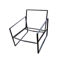 Cadre métallique personnalisé pour chaise de loisir, design moderne, à la mode, usine, écologique, offre spéciale