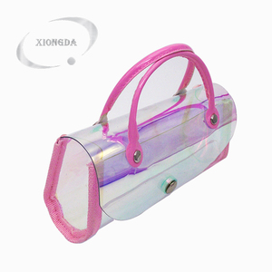 Sac <span class=keywords><strong>à</strong></span> main portable arc-en-ciel de PVC TPU cool holographique lunettes de soleil <span class=keywords><strong>étui</strong></span> <span class=keywords><strong>souple</strong></span> fabricant de <span class=keywords><strong>étui</strong></span>s <span class=keywords><strong>à</strong></span> lunettes - Product Image 4